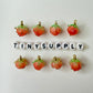 Resin Strawberry Flower Charms: Pink, Red, Blue, Orange, Hot Pink (15mm)