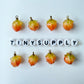 Resin Strawberry Flower Charms: Pink, Red, Blue, Orange, Hot Pink (15mm)