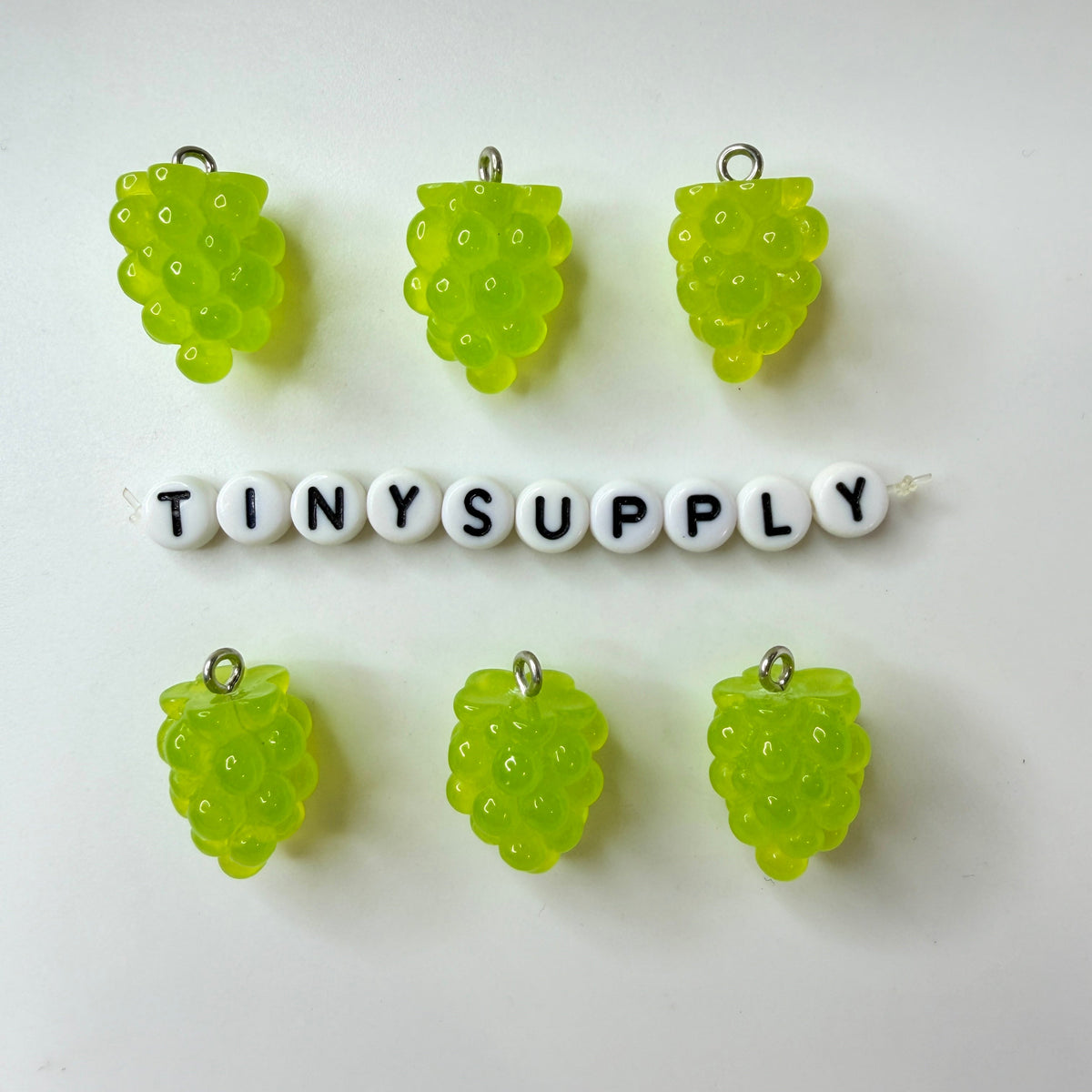 Acrylic Fruit Themed Charm Pendant