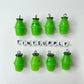 Korean Banana, Strawberry, Chocolate Milk Bottle Charms (21MM x 31MM)