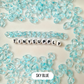 Transparent Colored Acrylic Chain Links Pieces (12mm x 9mm)