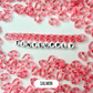 Transparent Colored Acrylic Chain Links Pieces (12mm x 9mm)