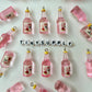 Wide Korean Alcohol Soju Beer Bottle Charm (10mm x 34mm)
