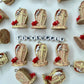 Resin Ancient Skull and Ghost, Halloween Themed Resin Charms