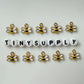 Bee Enamel Charm (9x10mm)