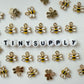 Bee Enamel Charm (9x10mm)