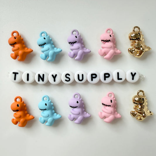 Dinosaur Charm (17mm x 12mm x 5mm)