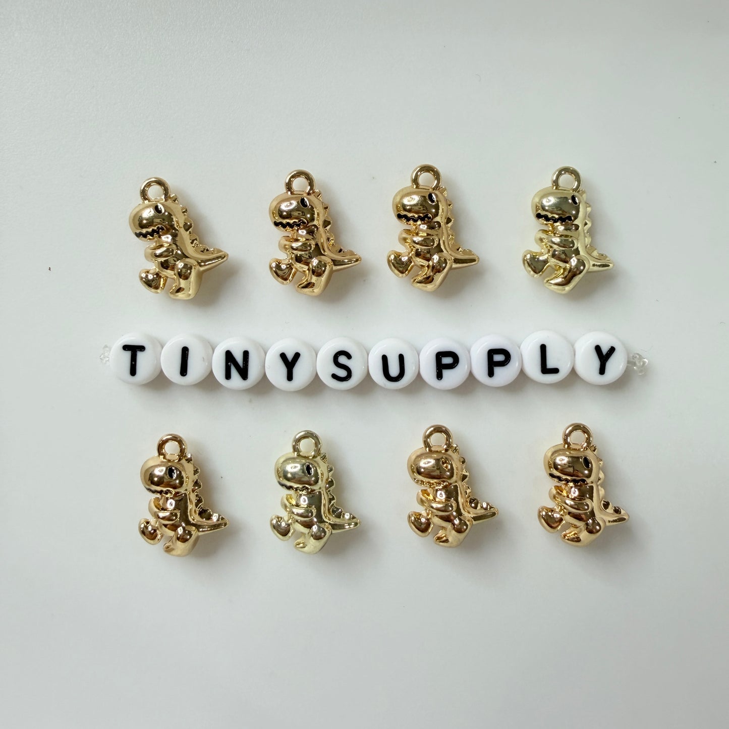 Dinosaur Charm (17mm x 12mm x 5mm)