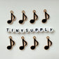 Musical Note Enamel Charm (20mm x 13mm)