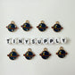 Starry Night Themed Moon Planet Space Enamel Connector Link Charm