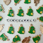 Green Dinosaur Enamel Zinc Alloy Charm (24mm x 17mm)