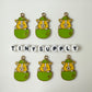 27MM Coconut Corgi Themed Enamel Charm
