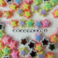 Chunky Two-Toned UV Plated Star Bead (18x10mm)