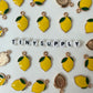 20MM Yellow Lemon Enamel Charm
