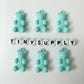 Metal Gummy Bear Charm (25MM x 13MM)