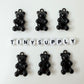 Metal Gummy Bear Charm (25MM x 13MM)