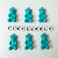 Metal Gummy Bear Charm (25MM x 13MM)