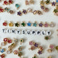 7.5MM x 5MM 14K Gold Plated Star Charms