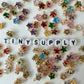 7.5MM x 5MM 14K Gold Plated Star Charms