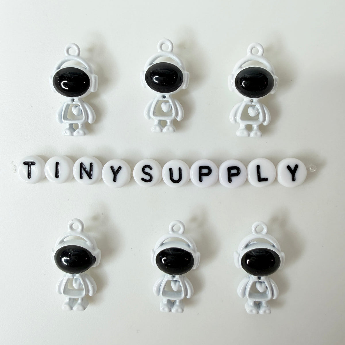 21MM Cute Astronaut Themed Metal Charms