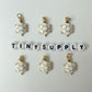 19MM Gold Plated Turtle Charm with Colored Enamel Shell
