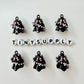 Boo-gie Faux Pearl Ghost Theme Enamel Coated Metal Charms