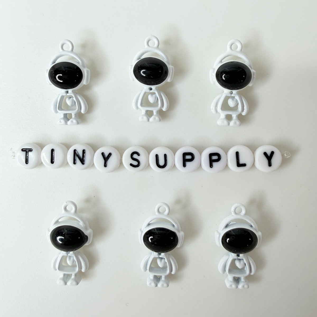 21MM Cute Astronaut Themed Metal Charms