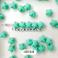 Chunky 14MM Pastel Macaron Puffy Candy Star Acrylic Spacer Beads