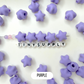 Chunky 14MM Pastel Macaron Puffy Candy Star Acrylic Spacer Beads