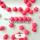 Chunky 14MM Pastel Macaron Puffy Candy Star Acrylic Spacer Beads