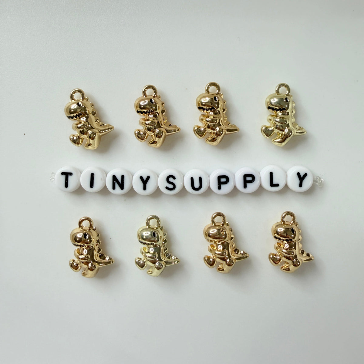 Dinosaur Charm (17mm x 12mm x 5mm)