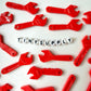 Tool Themed Acrylic Charms with Eyepin