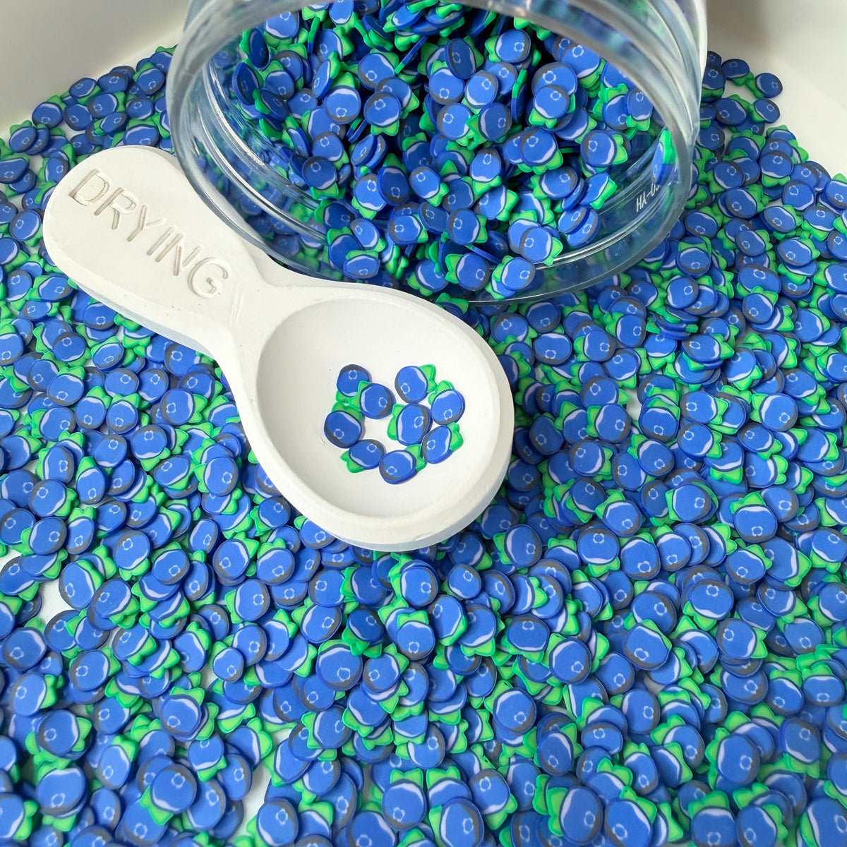 5MM Cartoon Blueberry, Fruit Themed Polymer Clay Sprinkle (NOT EDIBLE) D58-32