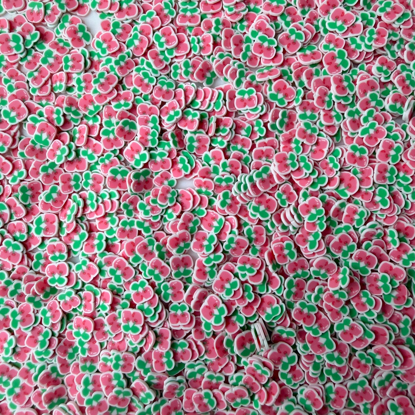 5MM Cartoon Cherry, Fruit Themed Polymer Clay Sprinkle (NOT EDIBLE) D58-33