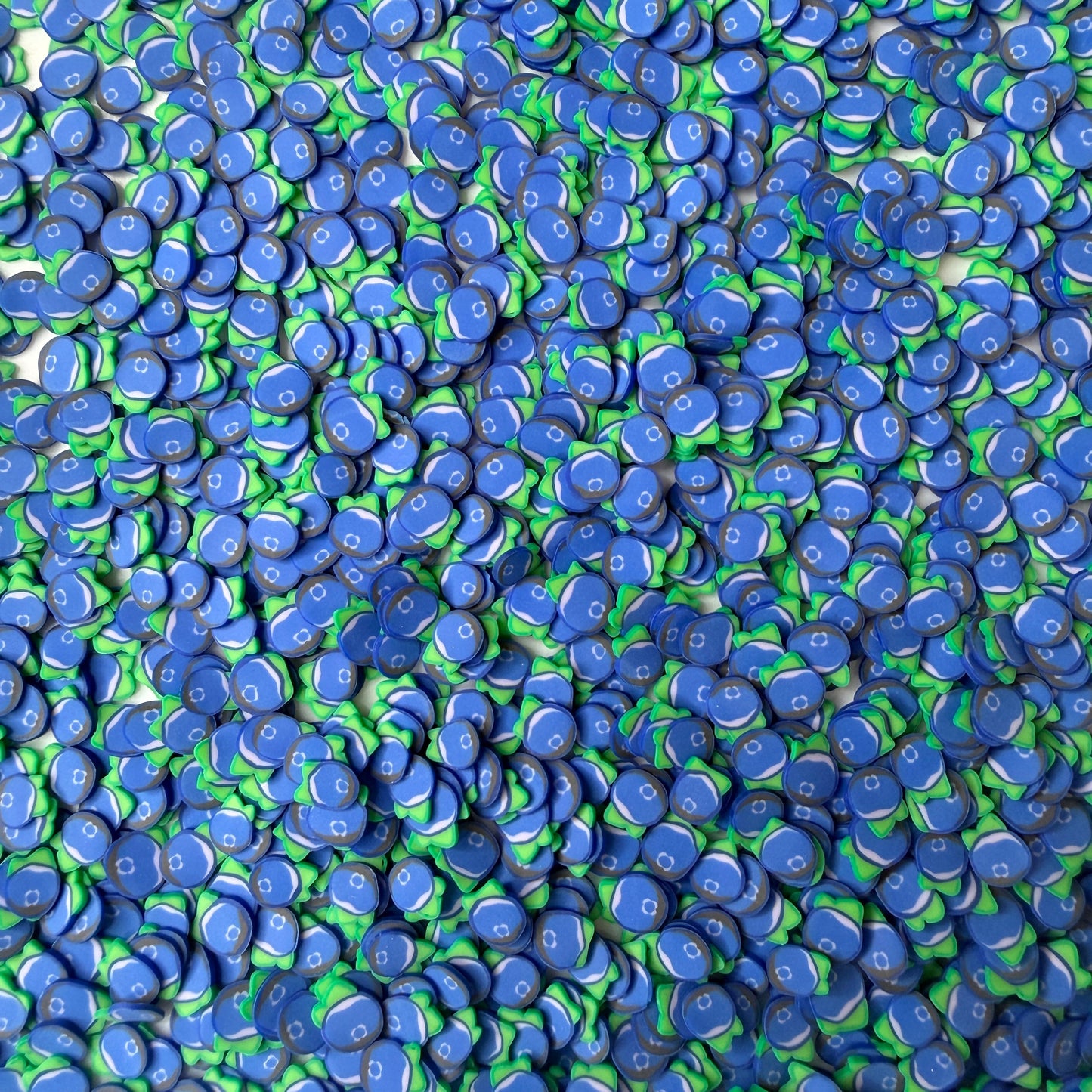 5MM Cartoon Blueberry, Fruit Themed Polymer Clay Sprinkle (NOT EDIBLE) D58-32