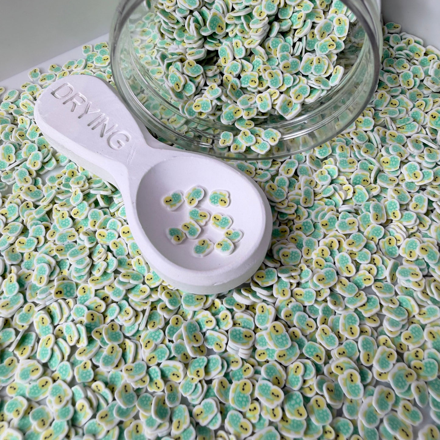 5MM Green Turtle, Nature Themed Polymer Clay Sprinkle (NOT EDIBLE) D58-07