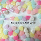 14MM Pastel Jelly Colored Heart Acrylic Beads