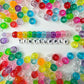 9MM Translucent Themed Pony Bead Mix