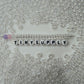 5MM Pearlescent Pastel Off White, Donut Glass Seed Bead (MK323-07)