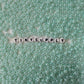 5MM Pearlescent Pastel Aqua, Donut Glass Seed Bead (MK323-08)