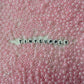 5MM Pearlescent Pastel Bright Pink, Donut Glass Seed Bead (MK323-09)
