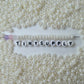 5MM Pearlescent Pastel Light Beige, Donut Glass Seed Bead (MK323-15)
