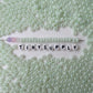 5MM Pearlescent Pastel Light Green, Donut Glass Seed Bead (MK323-16)