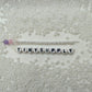 3MM AB White, Cream Line 8/0 Glass Seed Beads (CR-01) D59-01