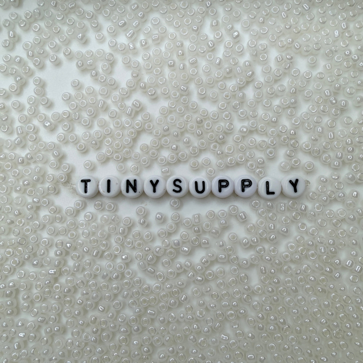 3MM AB Milky White, Cream Line 8/0 Glass Seed Beads (CR-02) D59-02