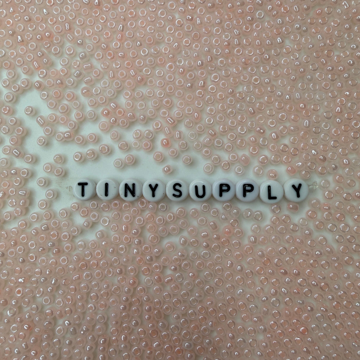 3MM AB Peach Pink, Cream Line 8/0 Glass Seed Beads (CR-04) D59-04
