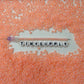 3MM AB Orange, Cream Line 8/0 Glass Seed Beads (CR-09) D59-09