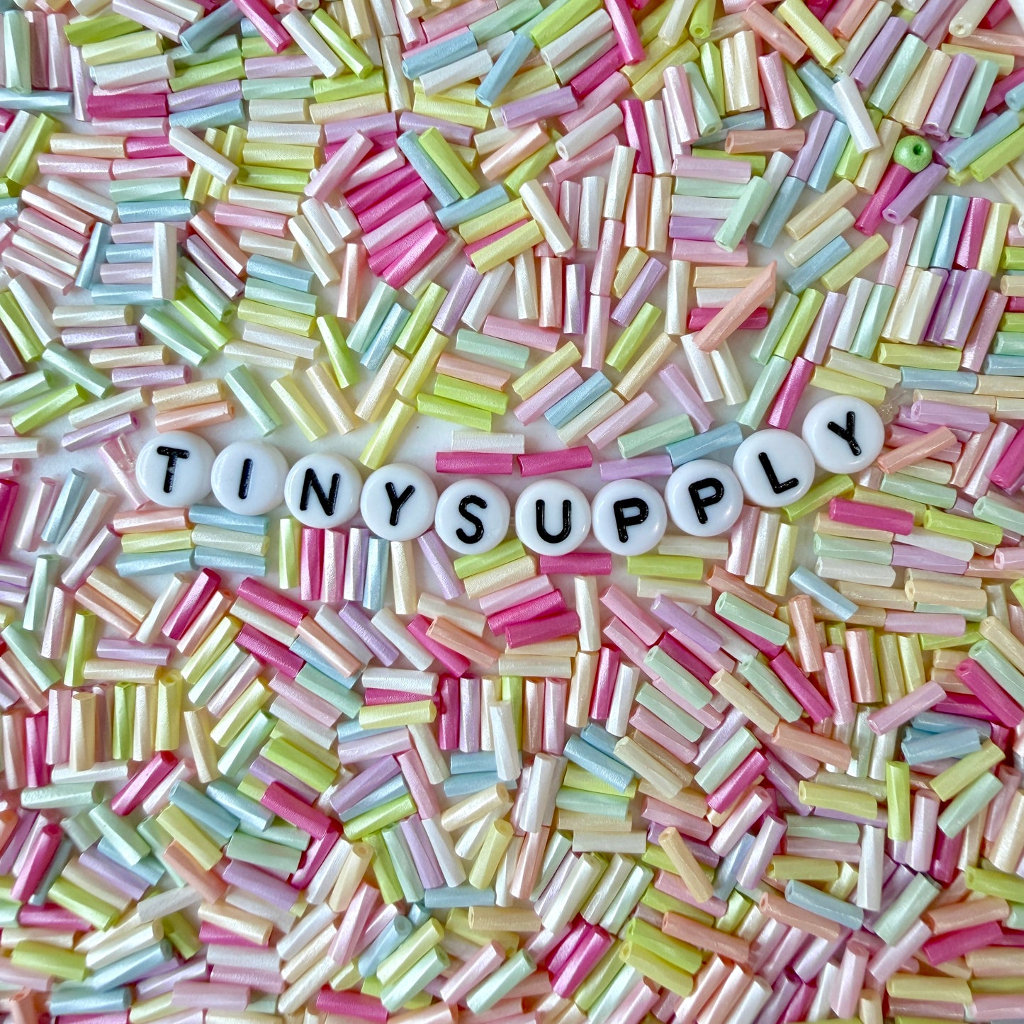 7mm x 2mm Macaron Colors, Round Tube Glass Seed Beads (D54-03)