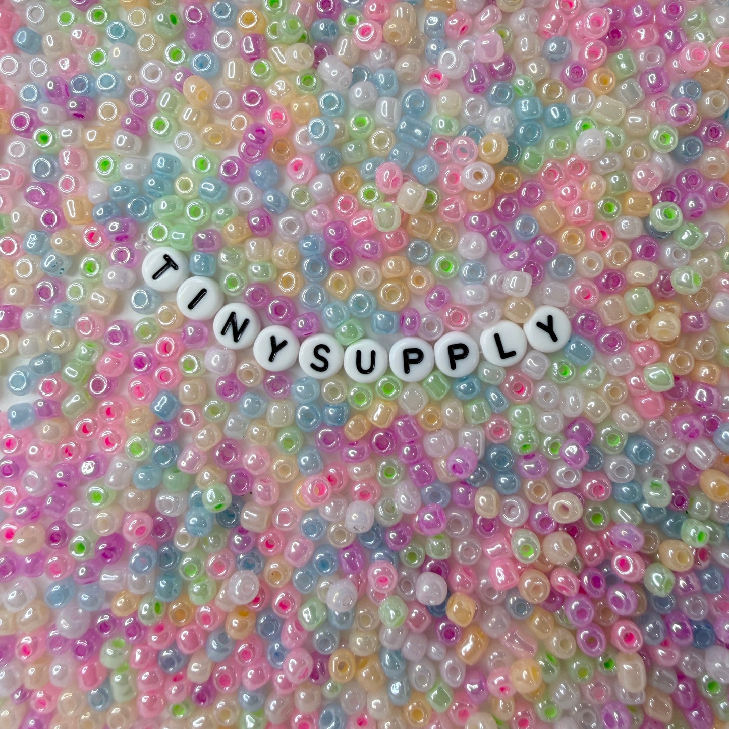 4MM Pastel Macaron Glass Seed Beads (R006-4MM)