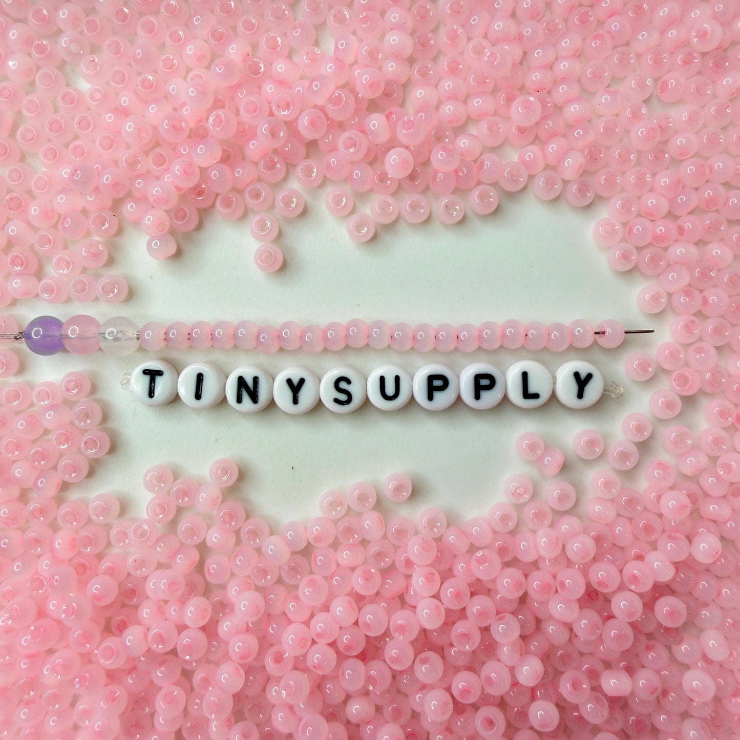 4MM 6/0 Imitation Cat Eye Seed Bead-Pink (02A-13)